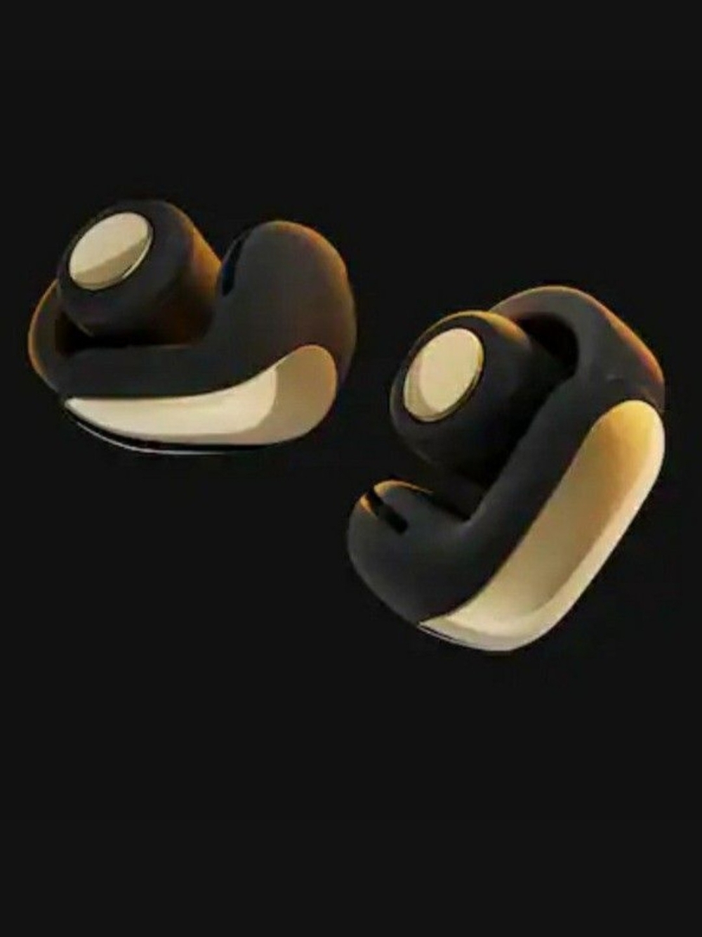 Bose Ultra Open Earbuds in Black and Gold Accents
